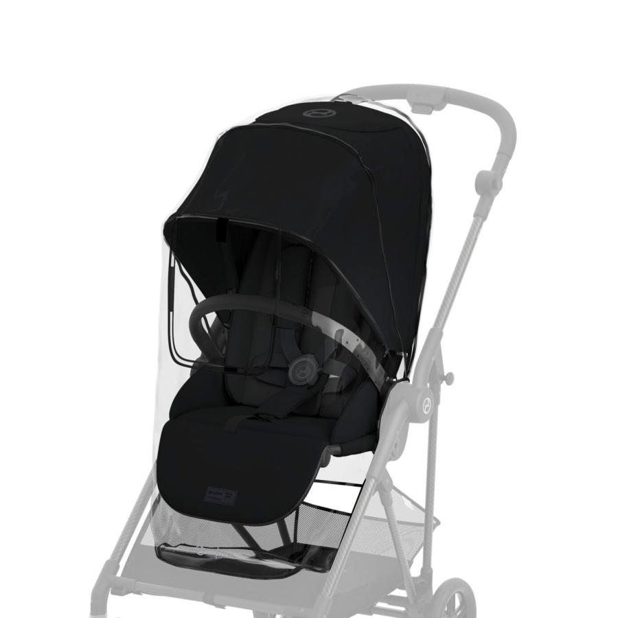 cybex ベビーカー ブラック&レインカバー サイベックス コヤ レインカバー COYA ベビーカー ストローラー