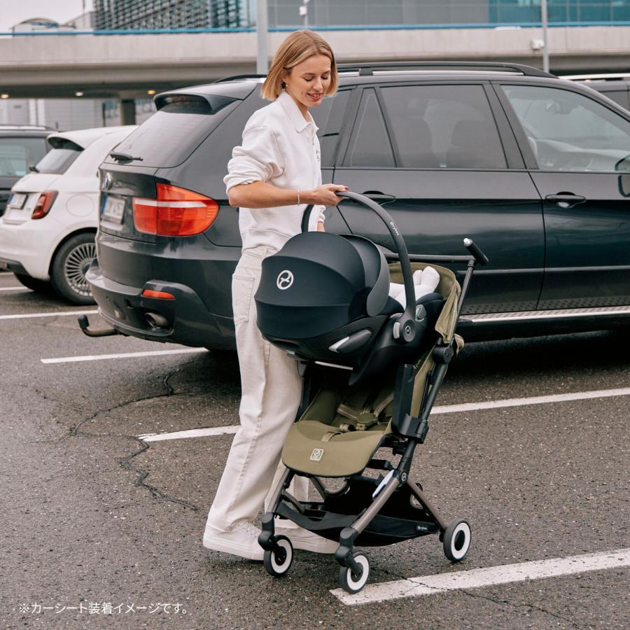 【2025年モデル】CYBEX サイベックス LIBELLE リベル キャンバスホワイトJP | ベビーカー ストローラー B型 軽量 コンパクト 赤ちゃん ベビー お出かけ (WNG) | サイベックス | 12