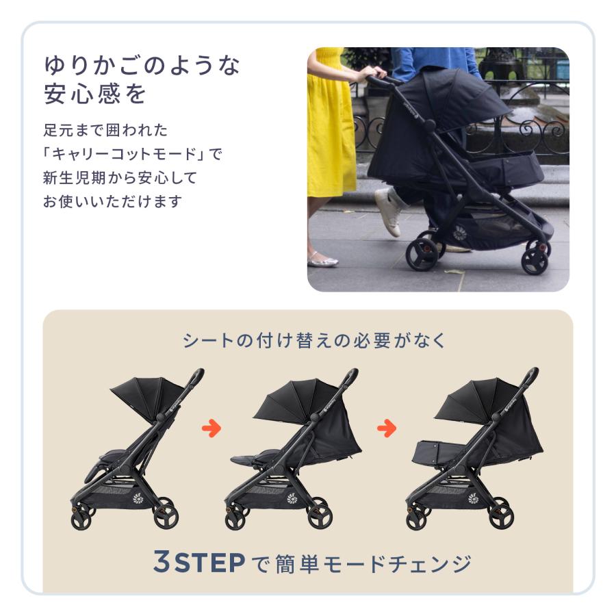 ergobaby（エルゴベビー） metro3 メトロ3 | エルゴ ベビーカー 0カ月