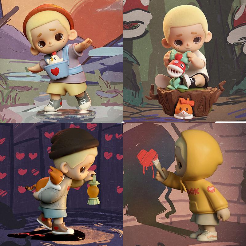 52TOYS BLINDBOX NOOK ハートの探求 1BOX8個セット トレーディング