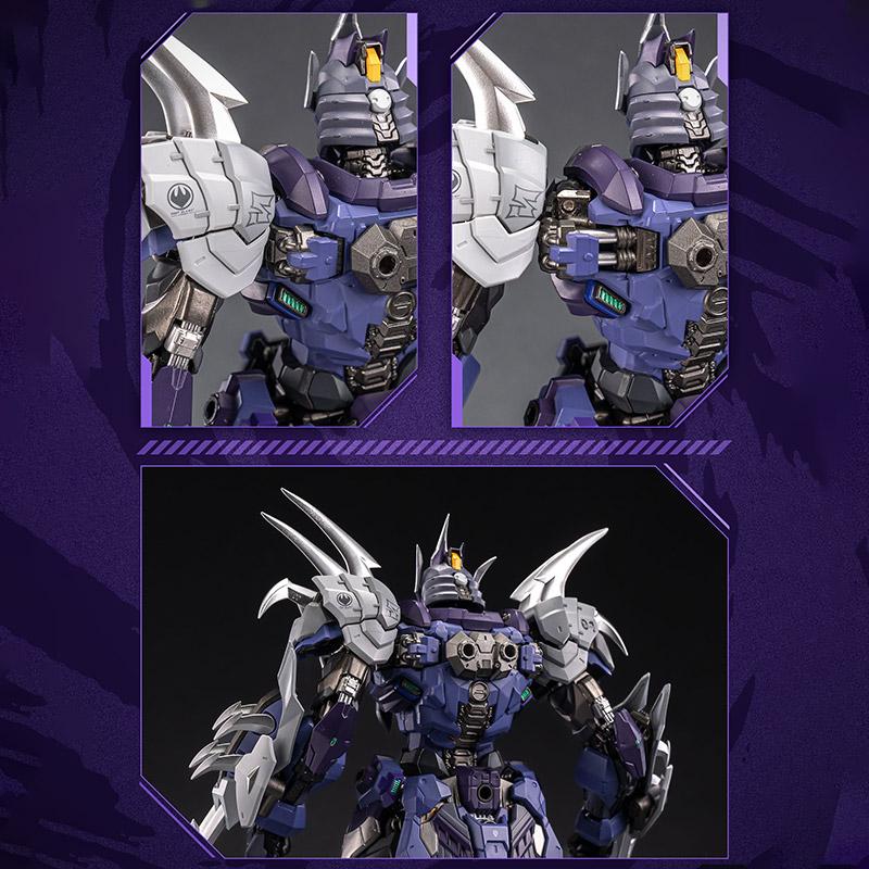 【2026年3月入荷予定】HEATBOYS HB0016 ティーンエイジ・ミュータント・ニンジャ・タートルズ SHREDDER(シュレッダー) 合金可動フィギュアの画像