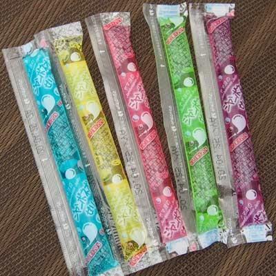 ヤマヨ製菓】15円 ジャンボネオンゼリー（50本入） ｛駄菓子屋 だがし