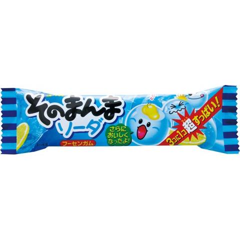 コリス】30円 そのまんまフーセンガム〈ソーダ〉（20個入） : 駄菓子