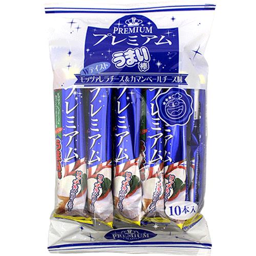 リスカ】200円 プレミアムうまい棒〈モッツァレラ＆カマンベールチーズ