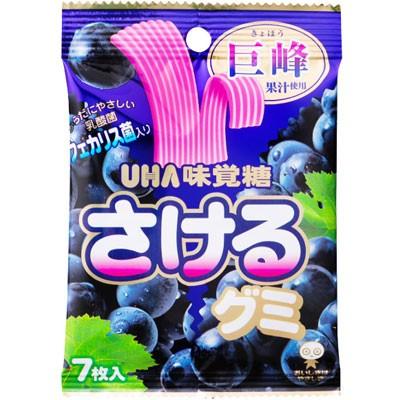 UHA味覚糖 さけるグミ巨峰（10袋入） : 駄菓子ワールド ヤフー店