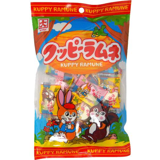 カクダイ製菓】160円 ピロークッピーラムネ85g（10袋入） : 駄菓子