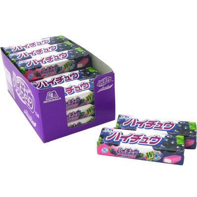 森永製菓 【森永製菓】60円 ハイチュウ7粒〈グレープ〉（20個入