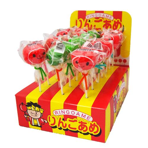 山中製菓】60円 りんごあめ（20本入） : 駄菓子ワールド ヤフー店