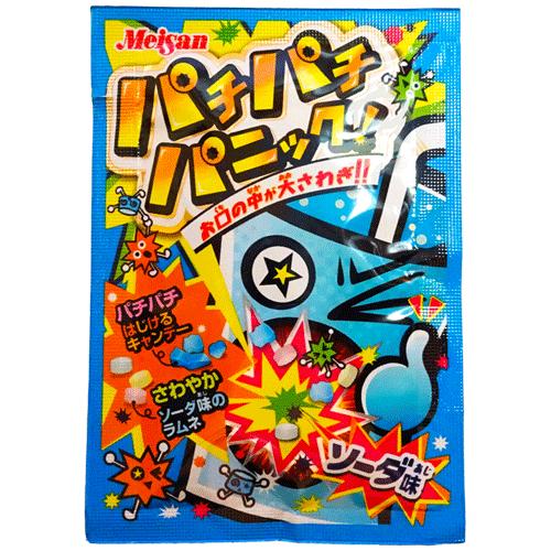 明治（meiji） 【明治産業】40円 パチパチパニック〈ソーダ味〉（20袋