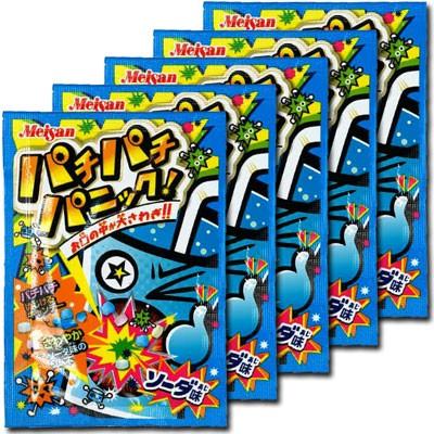 明治（meiji） 【明治産業】40円 パチパチパニック〈ソーダ味〉（20袋