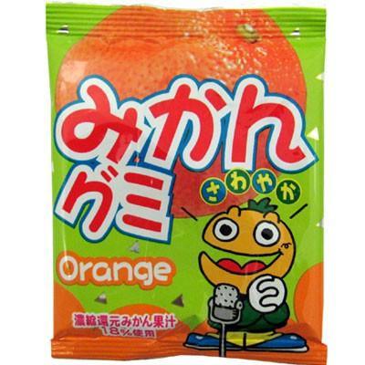 やおきん】30円 みかんグミ（30袋入） {駄菓子屋 だがし 業務用