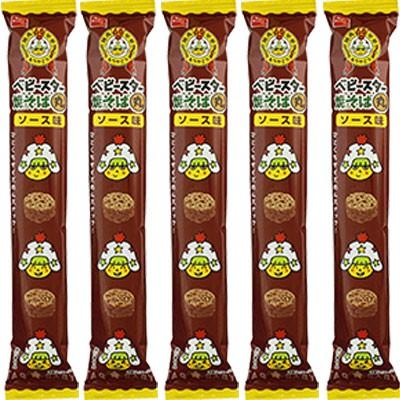 おやつカンパニー】80円 ベビースター焼そば丸ミニ〈ソース味〉（12袋