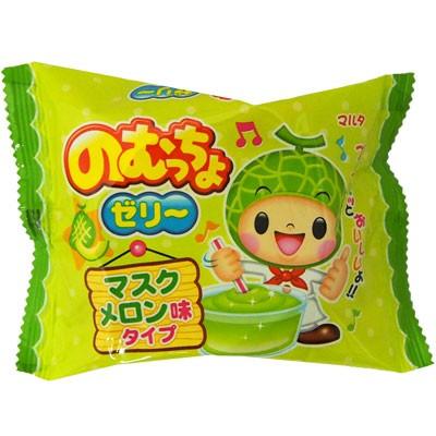 マルタ】35円 のむっちょゼリー〈マスクメロン味〉（20袋入） ｛駄菓子