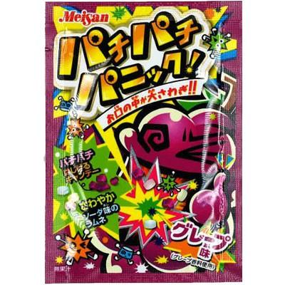 明治（meiji） 【明治産業】40円 パチパチパニック〈グレープ味〉（20