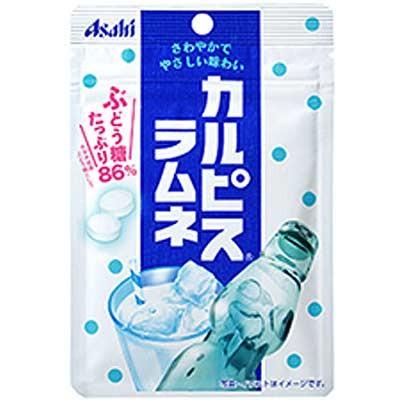 カルピス、スターバックス、りんご、ぶどうジュース、ラムネ アサヒフード】130円 カルピスラムネ41g（8袋入） : 駄菓子ワールド
