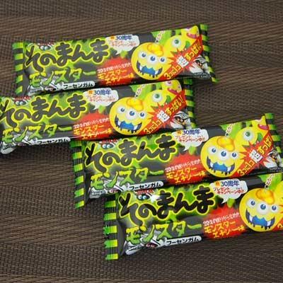 コリス】30円 そのまんまフーセンガム〈モンスターエナジー味〉（20個