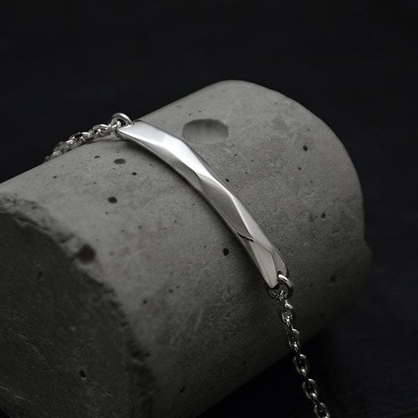 【ネコポス便！送料無料※指定日 ・代引き不可】 レディス　ブレスレット 刻印 名入れ 人気 ギフト 銀製 DAgDART ダグダート DB-124 |  | 03