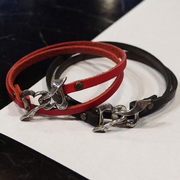 ハート ブレスレット 人気 リボン リボン プレゼント Db 133p ペアブレスレット レザー ペアブレスレット バングル ペア価格 シルバー925 Dagdart ダグダート