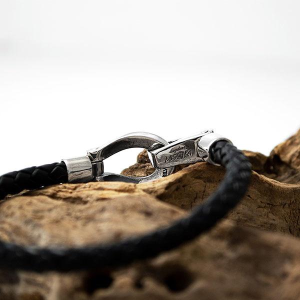 ブレスレット レザー シンプル 馬蹄 ホースシュー シルバー925 カジュアル シンプル 人気 送料無料 オリジナル ハンドメイド dagdart ダグダート DB-181 |  | 07