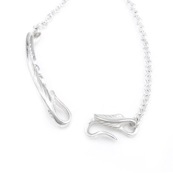 【メール便！送料無料※指定日・代引き・ギフト不可】レディース ブレスレット フェザー デザイン 誕生石 シルバー925 DAgDART ダグダート DB-183 |  | 03