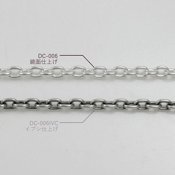 【ネコポス便！送料無料※指定日・代引き不可】 丸小豆チェーン 鏡面 40cm DC-006の画像