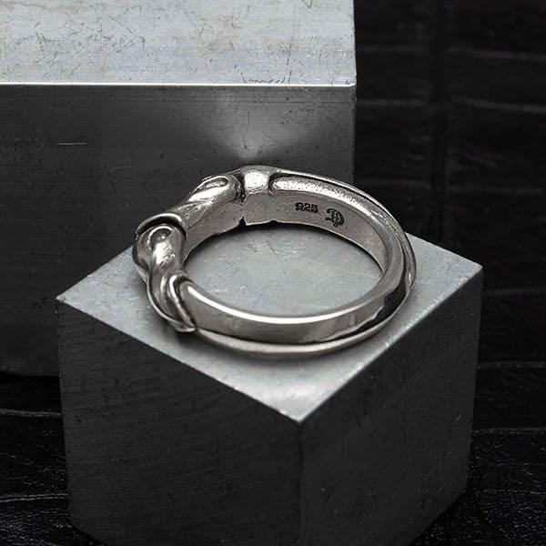 [送料無料][D.four]シルバーリング メンズ[ROSSO　-for　ever　loop-] DAgDART DF-059 |  | 07