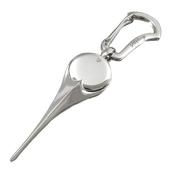 ゴルフ　グリーンフォーク　マーカー　セット　シルバー925 ダイヤモンド 名入れ ダイヤモンド ゴルフマーカー グリーンフォークセット