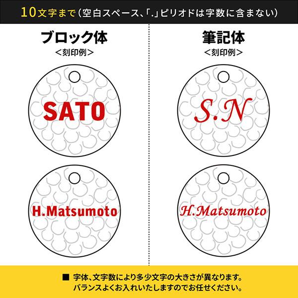 名入れ ダイヤモンド ゴルフマーカー グリーンフォーク セット