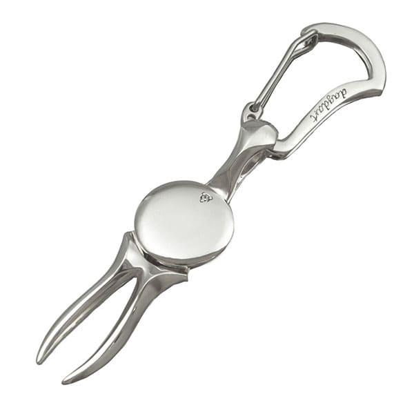 名入れ ダイヤモンド ゴルフマーカー グリーンフォークセット セット