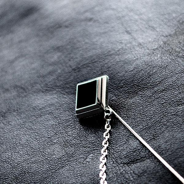 ラペルピン スーツ シルバー オニキス メンズ スクエア シンプル 925 人気 プレゼント パーティーアクセ ギフト オリジナル dagdart ダグダート DK-069OX |  | 04