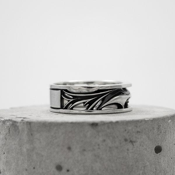 送料無料 シルバーリング 刻印 名入れ 銀製 オリジナル 人気