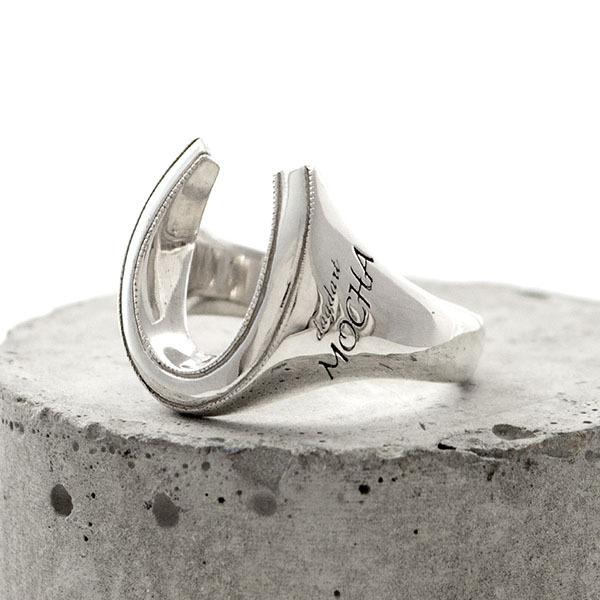 [送料無料] [dagdart Mocha]ホースシュー シルバーリング DAgDART/ダグダート DR-298