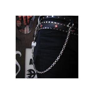 ウォレットチェーン シルバー 銀製 送料無料 ハンドメイド カジュアル