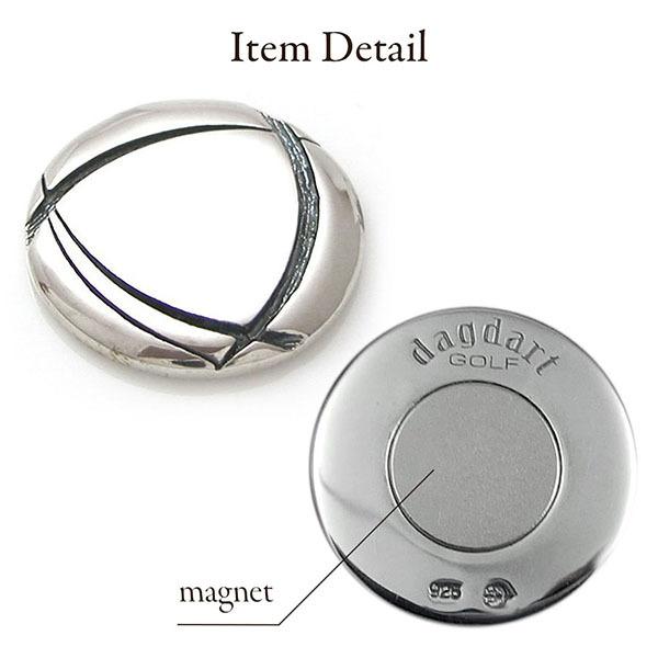 送料無料 ゴルフマーカー 名入れ シルバー925 ギフト プレゼント 父の日 最適 還暦 退職 誕生日 敬老の日 お祝い コンペ ボールマーカー 刻印 銀製 MS-020 |  | 04