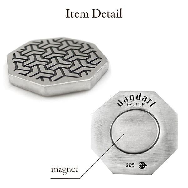 送料無料 ゴルフマーカー 名入れ シルバー925 ギフト プレゼント 父の日 還暦 退職 誕生日 お祝い マーカー コンペ ボールマーカー マグネット MS-037 |  | 04