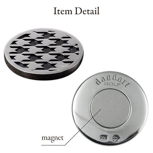 送料無料 ゴルフマーカー 名入れ シルバー925 ギフト プレゼント 父の日 還暦 退職 誕生日 お祝い マーカー コンペ ボールマーカー マグネット MS-039 |  | 04