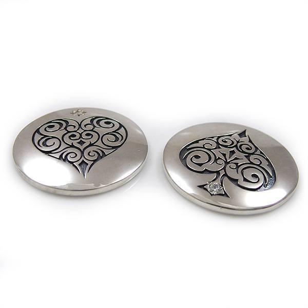 送料無料 ゴルフマーカー 名入れ 誕生石 シルバー925 ギフト プレゼント 父の日 還暦 退職 お祝い コンペ ボールマーカー マグネット セット価格 MS-041-042 |  | 05