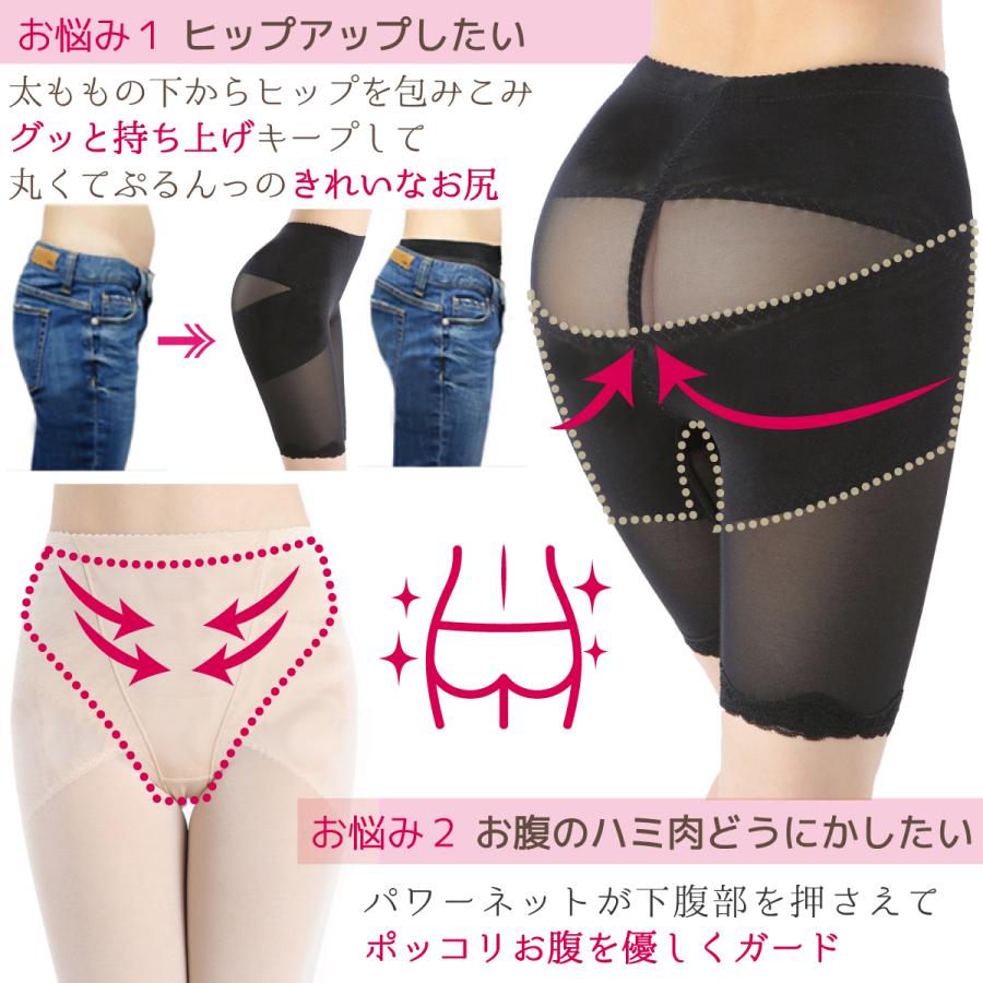 ガードル ヒップアップ 骨盤補正 お腹引き締め 産後 美尻 ウエストシェイプ 補正下着 スタイルアップ ロングガードル レディース |  | 04