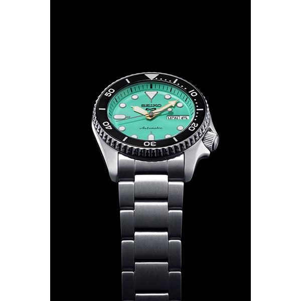 SEIKO セイコー 日本製 自動巻き ミッドサイズ グリーン ティール SBSA229 メンズ 腕時計 国内正規品 送料無料の画像