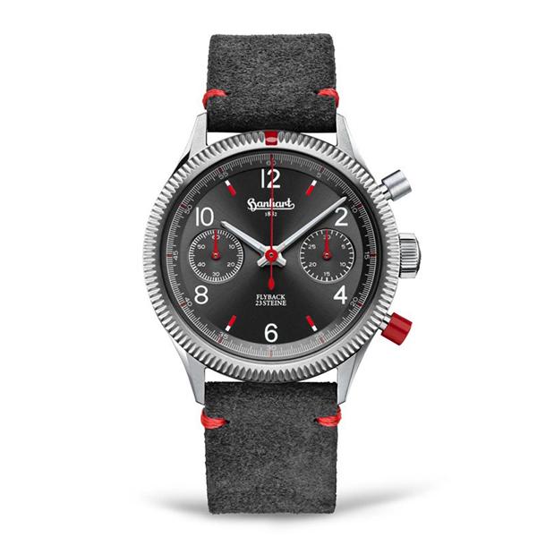 hanhart ハンハルト 世界限定140本 1H702L.240-0410 メンズ 腕時計 国内正規品 送料無料 | hanhart