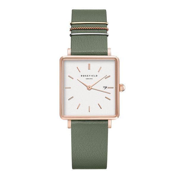 ボクシー グリーン QOGRG-Q027 ROSEFIELD ローズフィールド レディース 腕時計 国内正規品 送料無料