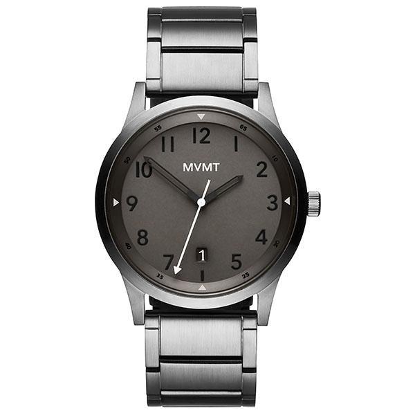 プレゼントを選ぼう！ シルバー グレー ミリタリー 28000019-D 送料無料 国内正規品 腕時計 メンズ ムーブメント MVMT 腕時計