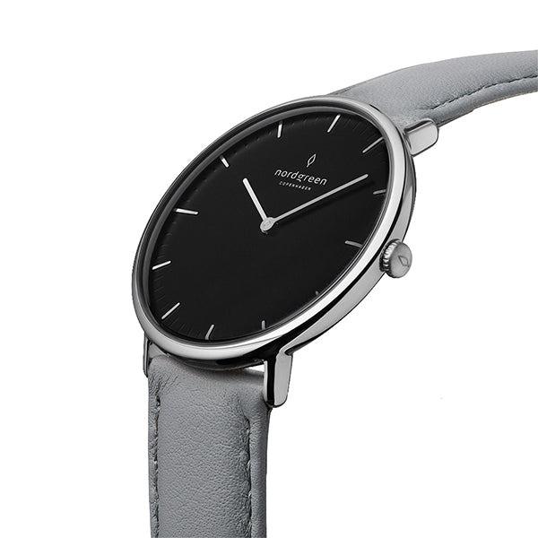 nordgreen 40mm ノードグリーン 男女兼用 腕時計 nordgreen ノードグリーン NR40SILEGRBL ユニセックス 男女兼用 腕時計