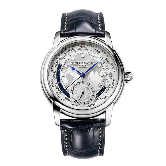 FREDERIQUE CONSTANT フレデリック コンスタント クラシック ワールドタイマー マニュファクチュール FC-718WM4H6 メンズ 腕時計 国内正規品 送料無料 | FREDERIQUE CONSTANT