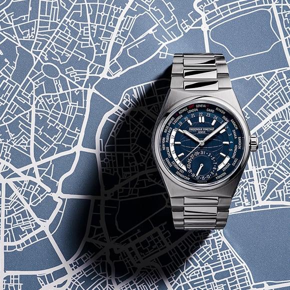 FREDERIQUE CONSTANT フレデリック コンスタント ハイライフ ワールドタイマー マニュファクチュール FC-718N4NH6B メンズ 腕時計 国内正規品 送料無料 | FREDERIQUE CONSTANT | 08
