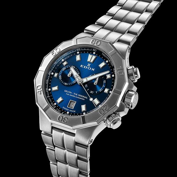 EDOX（エドックス） デルフィン オリジナル クロノグラフ 10113-3M 