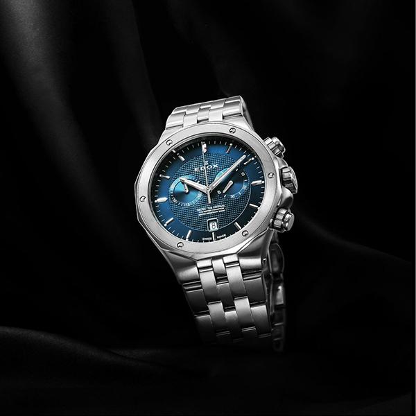 EDOX エドックス デルフィン オリジナル クロノグラフ 10110-3M-BUIN メンズ 腕時計 国内正規品 送料無料 爆買の画像