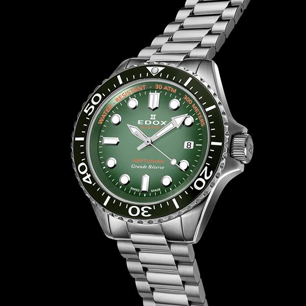 EDOX（エドックス） ネプチュニアン グランデ リザーブ デイト 