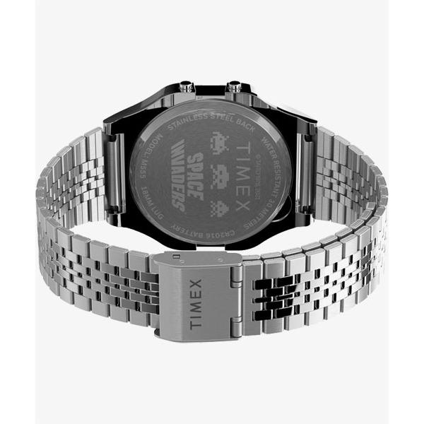 TIMEX（タイメックス） スペース インベーダー シルバー TW2V30000