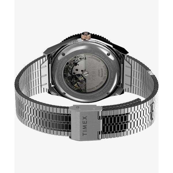 稼働品 TIMEX タイメックス 腕時計 自動巻き 黒文字盤 ３針 裏スケ 楽天市場】TIMEX（駆動方式（腕時計）自動巻き）（メンズ腕時計